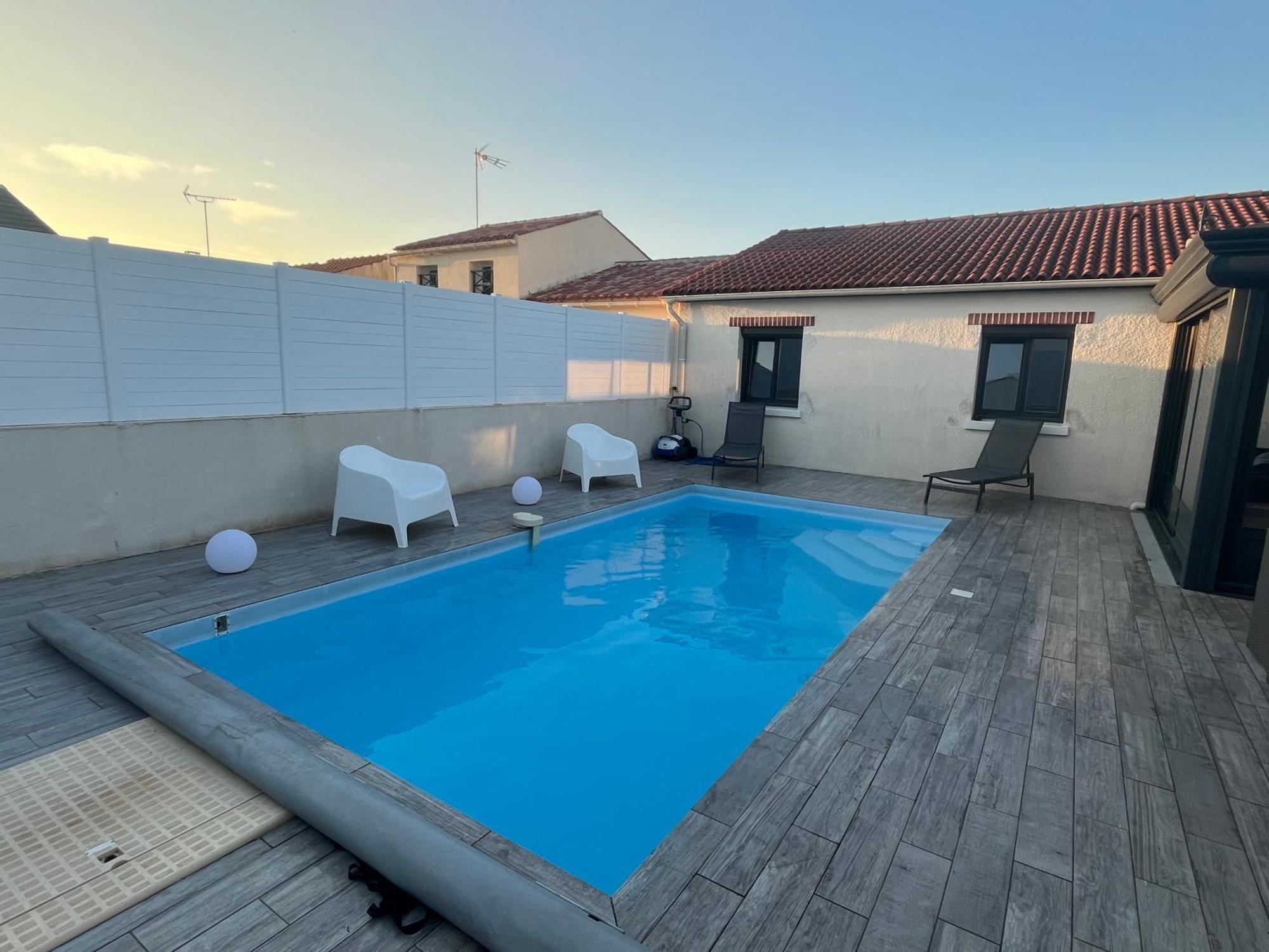 Villa Avec Piscine Saint-Jean-de-Monts Dış mekan fotoğraf